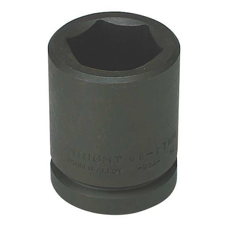 Impact Socket 3/4 In Dr 17mm 6 pt Type 68 17MM by USA Wright Tool Sockets