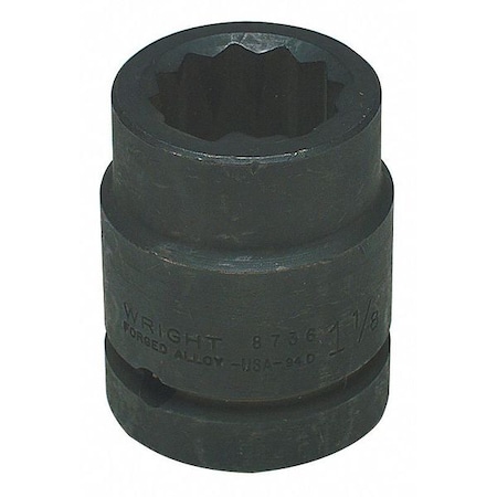 Impact Socket 1 In Dr 1 In 12 pt Type 8732 by USA Wright Tool Sockets