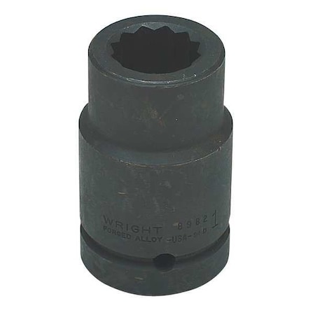 Impact Socket 1 In Dr 1 In 12 pt Type 8982 by USA Wright Tool Sockets