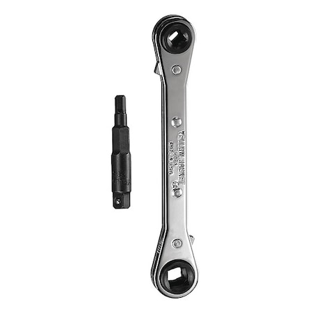Hand Ratchet 3/16" to 3/8" Dr 5 1/2" L by USA Yellow Jacket Hand Ratchets