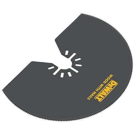 Osc Semi Circle Blade Steel 4 In. by USA Dewalt Rotary Tools & Accessories