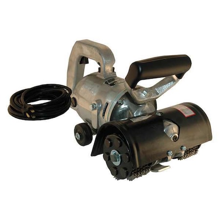 Elctrc Handheld Scarifier Clean Area 8In Type M5 1V by USA Aurand Scarifiers