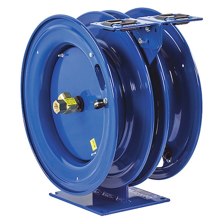 Dual Purpose Reel Sprng 3/8in(F)NPT by USA Coxreels Pneumatic Spring Return Hose Reels