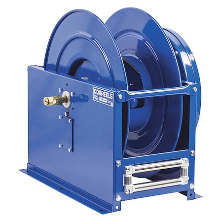 Dual Hose Spring Rewind 3/8" ID by USA Coxreels Pneumatic Spring Return Hose Reels