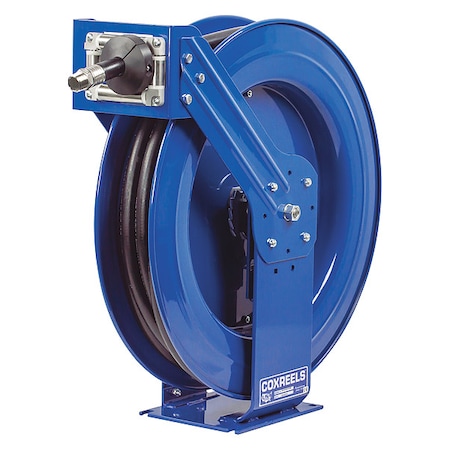 Hose Reel 3/4" FNPT 50 ft 25 1/2" H by USA Coxreels Pneumatic Spring Return Hose Reels