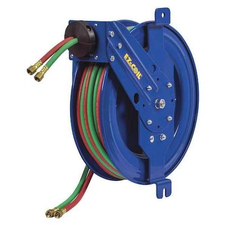 Side Mount Welding Hose Reel With by USA Coxreels Pneumatic Spring Return Hose Reels