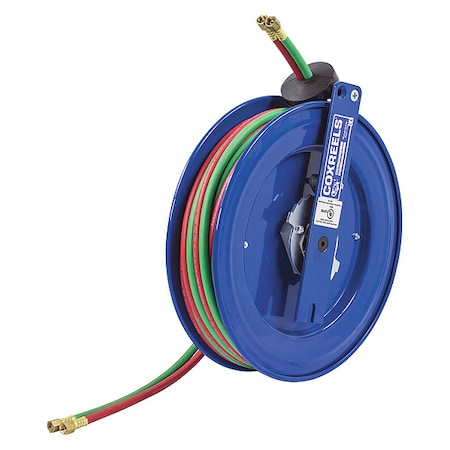 Side Mount Spring Rewind Welding Reel Type SL19WT 175 by USA Coxreels Pneumatic Spring Return Hose Reels