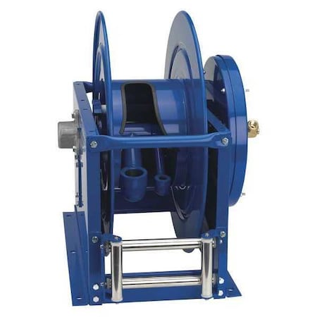 Dual Hose Vacuum Only Spring Rewind by USA Coxreels Pneumatic Spring Return Hose Reels