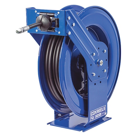 Hose Reel 3/8" MNPT 100 ft Spring by USA Coxreels Pneumatic Spring Return Hose Reels