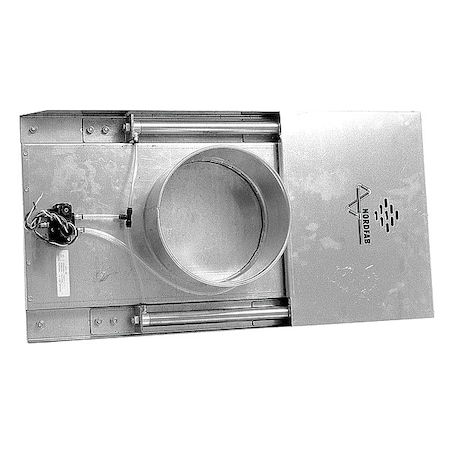 6" x 5-1/4" Round NFES Auto BlastGate 22 ga. by Nordfab in US