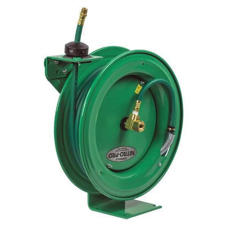 Nitrogen Spring Driven Reel 3/8 by USA Coxreels Pneumatic Spring Return Hose Reels
