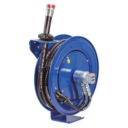 Dual Hydraulic Hose Spring Rewind Hose Type MPD N 330 by USA Coxreels Pneumatic Spring Return Hose Reels