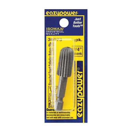Rounded Front Cylinder File 1/2in. 1pcs. by USA Eazypower Rotary Tools & Accessories