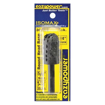 Round Head Rasp 5/8 in. 1 pcs. by USA Eazypower Rotary Tools & Accessories