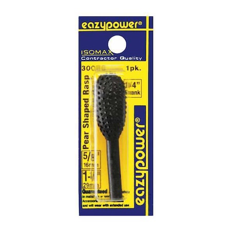 Pear Shaped Rotary Rasp 5/8 in. 1 pcs. by USA Eazypower Rotary Tools & Accessories