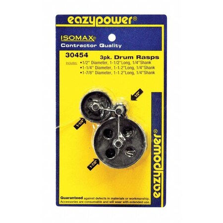 Rotary Drum Rasp 3/4 in. 3 pcs. by USA Eazypower Rotary Tools & Accessories