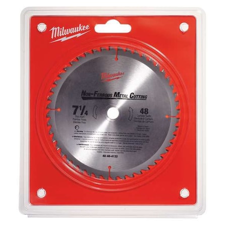 Circular Saw Blade 7 1/4 In. 48 Teeth by USA Milwaukee Circular Power Saw Blades