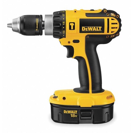 Cordless Hammer Drill/Driver Kit NiCd Type DC725KA by USA Dewalt Cordless Hammer Drills