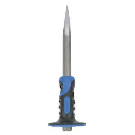 Handguarded Bullpoint Chisel 3/4 x 12 In by USA Westward Chisels