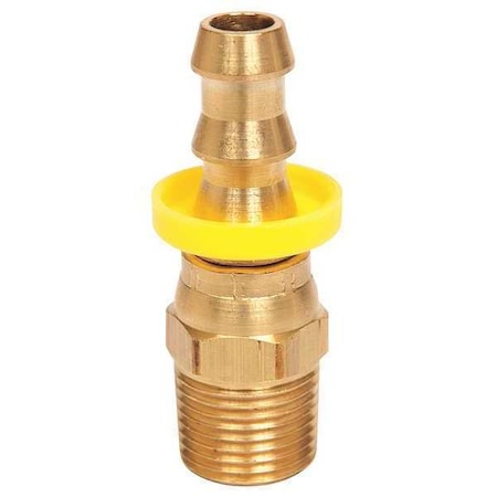 Hose Fitting 3/4 In. ID 3/4 14 (M)NPT by USA Value Brand Pneumatic Push On Hose Fittings