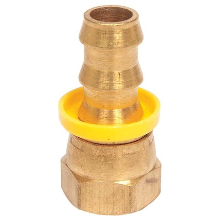 Hose Fitting 1/2 In. ID 3/4 16 (F) JIC by USA Value Brand Pneumatic Push On Hose Fittings
