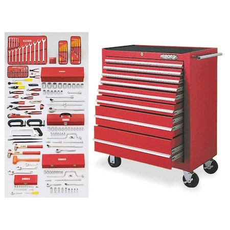 Master Tool Set General Purpose Type J99702 by USA Proto General Hand Tool Kits