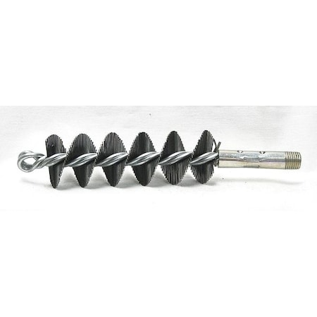 Flue Scraper Dia 1 1/2 1/4 MNPT Length 8 by Tough Guy in US
