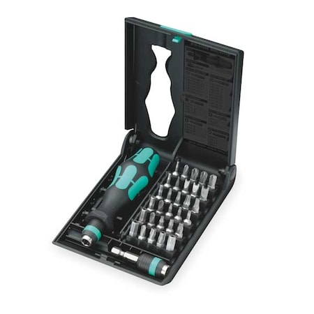 Multi Bit Screwdriver 30 in 1 5 in. by USA Wera Multi Bit Screwdrivers