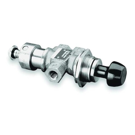 Manual Air Control Valve 4 Way 3/4In NPT by USA Parker Pneumatic Manual Air Control Valves