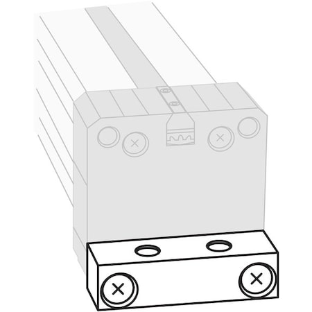 Mounting Foot 1 1/2 In by USA Speedaire Pneumatic Cylinder Mounting Hardware
