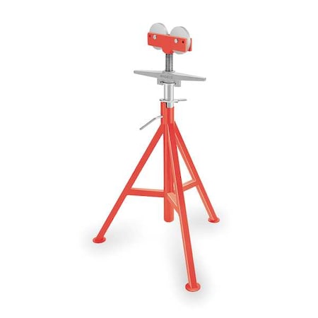 Roller Head Pipe Stand 1/8 to 12 In. by USA Ridgid Pipe Threading Machine Stands