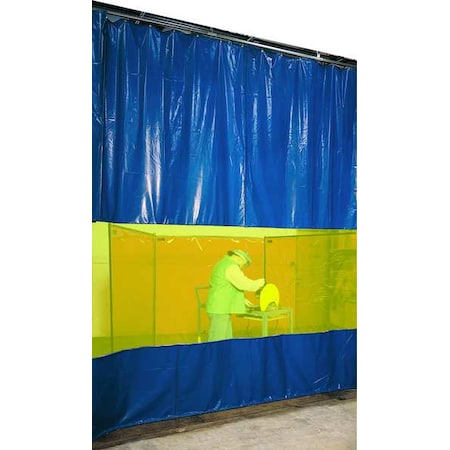 Welding Curtain Partition Kit 9ft x 6ft by USA Steiner Welding Screens
