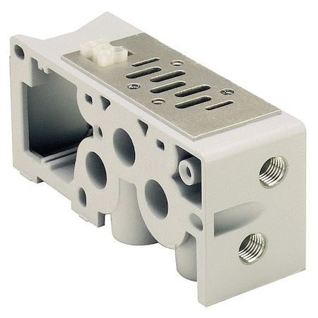Manifold 3/8 In NPT Lead Wire ISO 1 by USA Speedaire Pneumatic Solenoid Valve Accessories