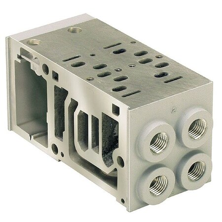 Manifold Single ISO Valve 15470 2 1/4NPT by USA Speedaire Pneumatic Manifolds
