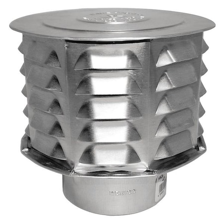 Cap Universal Vent 6in by Ameri-Vent in US