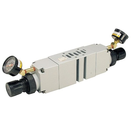 Manifold Air Regulator 145 psi 120F Type 3GAA9 by USA Speedaire Pneumatic Regulators