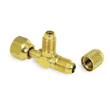 1/4" Access Valve Tee w/ Flare Nut PK3 by JB in US