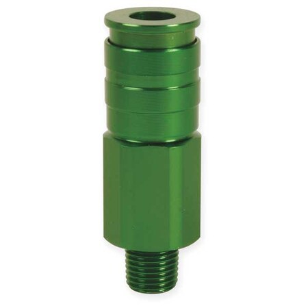 Quick Coupler (M)NPT 1/4 Aluminum by USA Legacy Pneumatic Hose Quick Connect Fittings