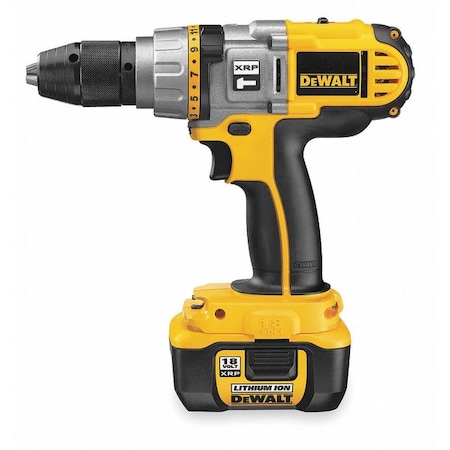 Hammer Drill/Driver Kit 9 1/2 In. by USA Dewalt Cordless Hammer Drills