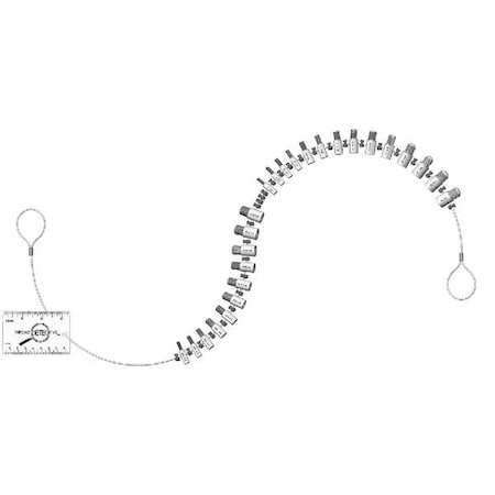 Thread Identifier Lanyard Std And Metric by USA Value Brand Thread Measuring Gauges