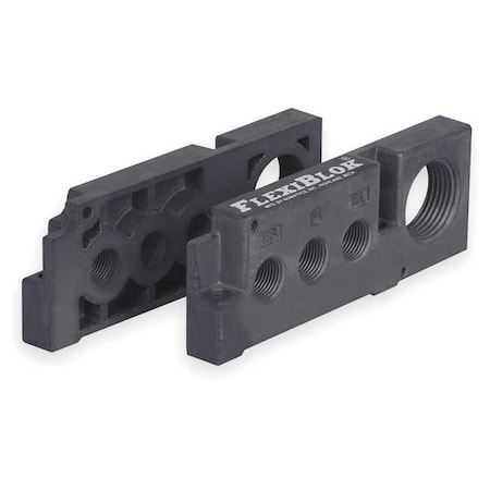End Plate Kit Mark 8 Manifold Blocks by USA Numatics Pneumatic Solenoid Valve Accessories