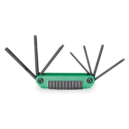 Tamper Resistant Torx Key Set Pieces 7 Type 25570 by USA Eklind Hex Key Sets