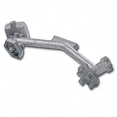 Drum Plug Wrench Iron 15 1/2 In L by USA Value Brand Bung Wrenches