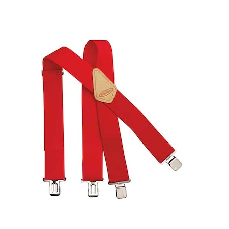 Universal Suspenders Red by USA Karewear Tool & Work Belts Aprons & Suspenders