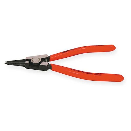 Retaining Ring Pliers 0.046 In Tip 0 Deg Type 46 11 A1 SBA by USA Knipex Retaining & Lock Ring Pliers