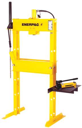 Hydraulic Press 25 t Manual Pump Model IPH 2531 by USA Enerpac Workholding Hydraulic Presses