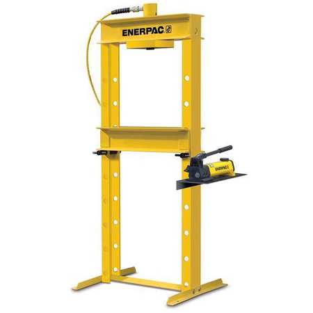 Hydraulic Press 10 t Manual Pump 52 In by USA Enerpac Workholding Hydraulic Presses