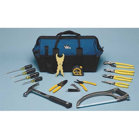General Hand Tool Kit No. of Pcs. 16 Type 35 808 by USA Ideal General Hand Tool Kits