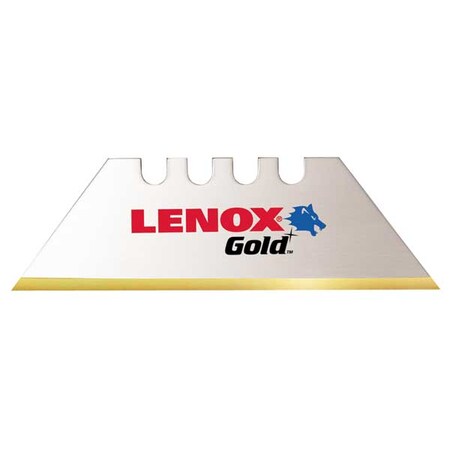 2 Point Utility Blade 3/4" W PK5 Type 20350 GOLD5C by USA Lenox Utility Knife Blades