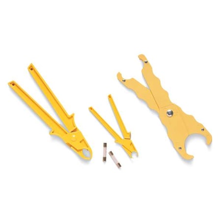 Fuse Puller Large 7 1/4 In L Yellow by USA Ideal Fuse Pullers